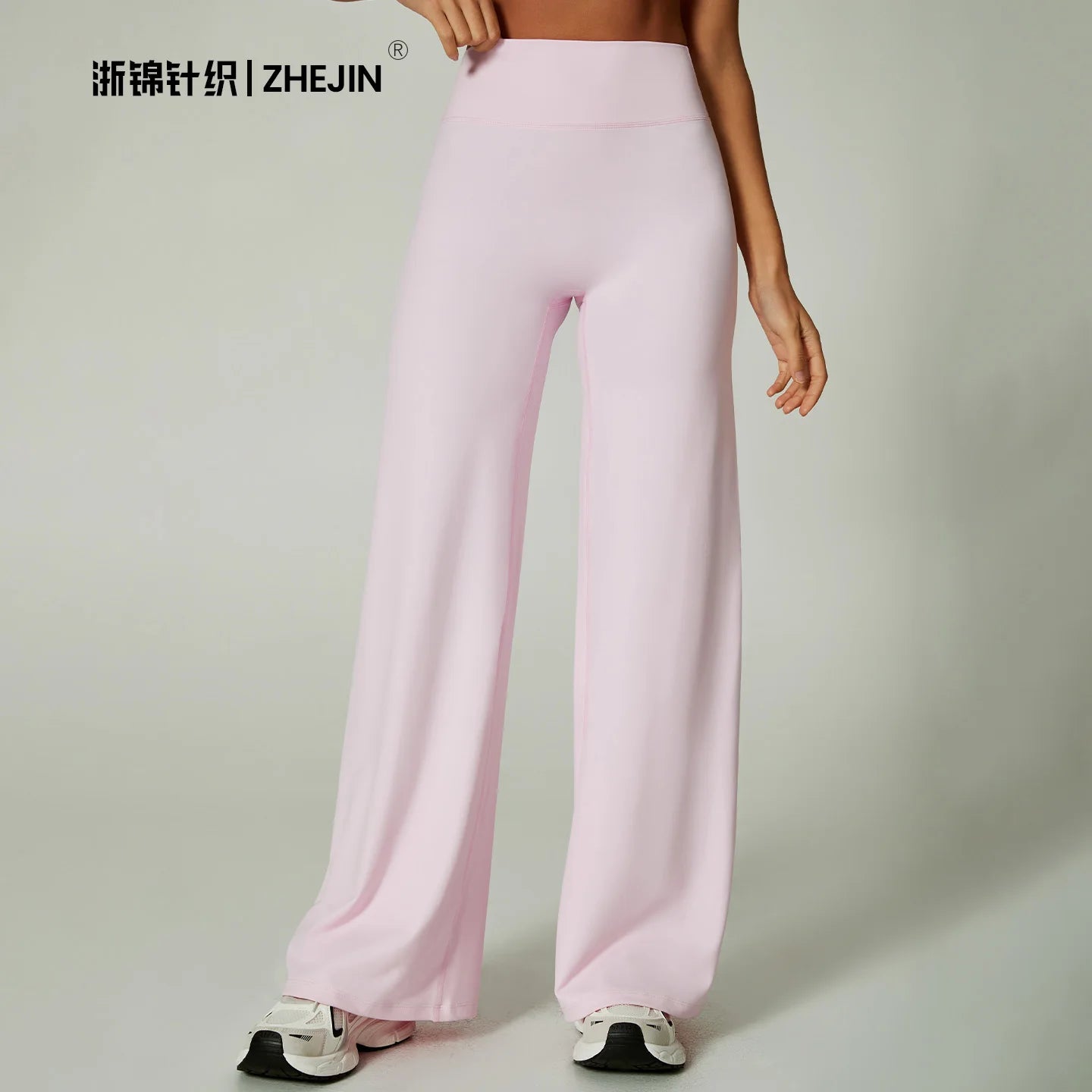 ZHEJIN Women High Waist Wide Leg Yoga Pants Loose Flare Leggings Buttery Soft Lounge Trousers Tummy Control Workout Gym Fitness