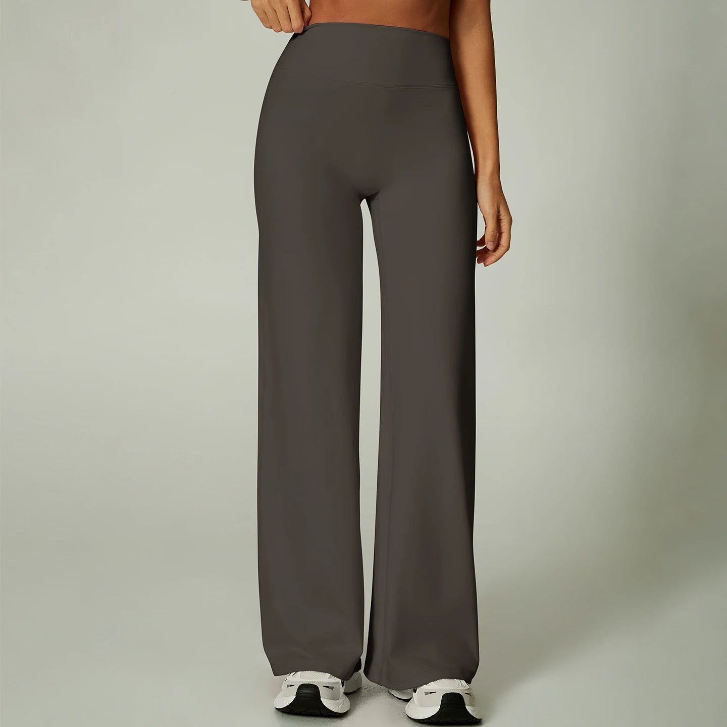 ZHEJIN Women High Waist Wide Leg Yoga Pants Loose Flare Leggings Buttery Soft Lounge Trousers Tummy Control Workout Gym Fitness