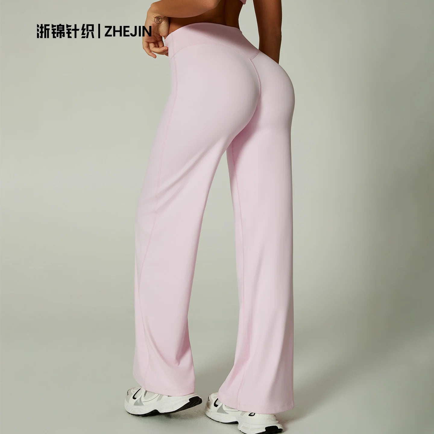 ZHEJIN Women High Waist Wide Leg Yoga Pants Loose Flare Leggings Buttery Soft Lounge Trousers Tummy Control Workout Gym Fitness