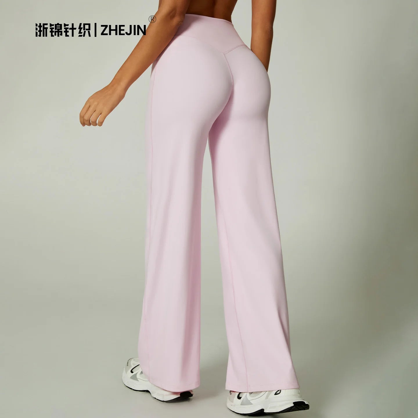 ZHEJIN Women High Waist Wide Leg Yoga Pants Loose Flare Leggings Buttery Soft Lounge Trousers Tummy Control Workout Gym Fitness