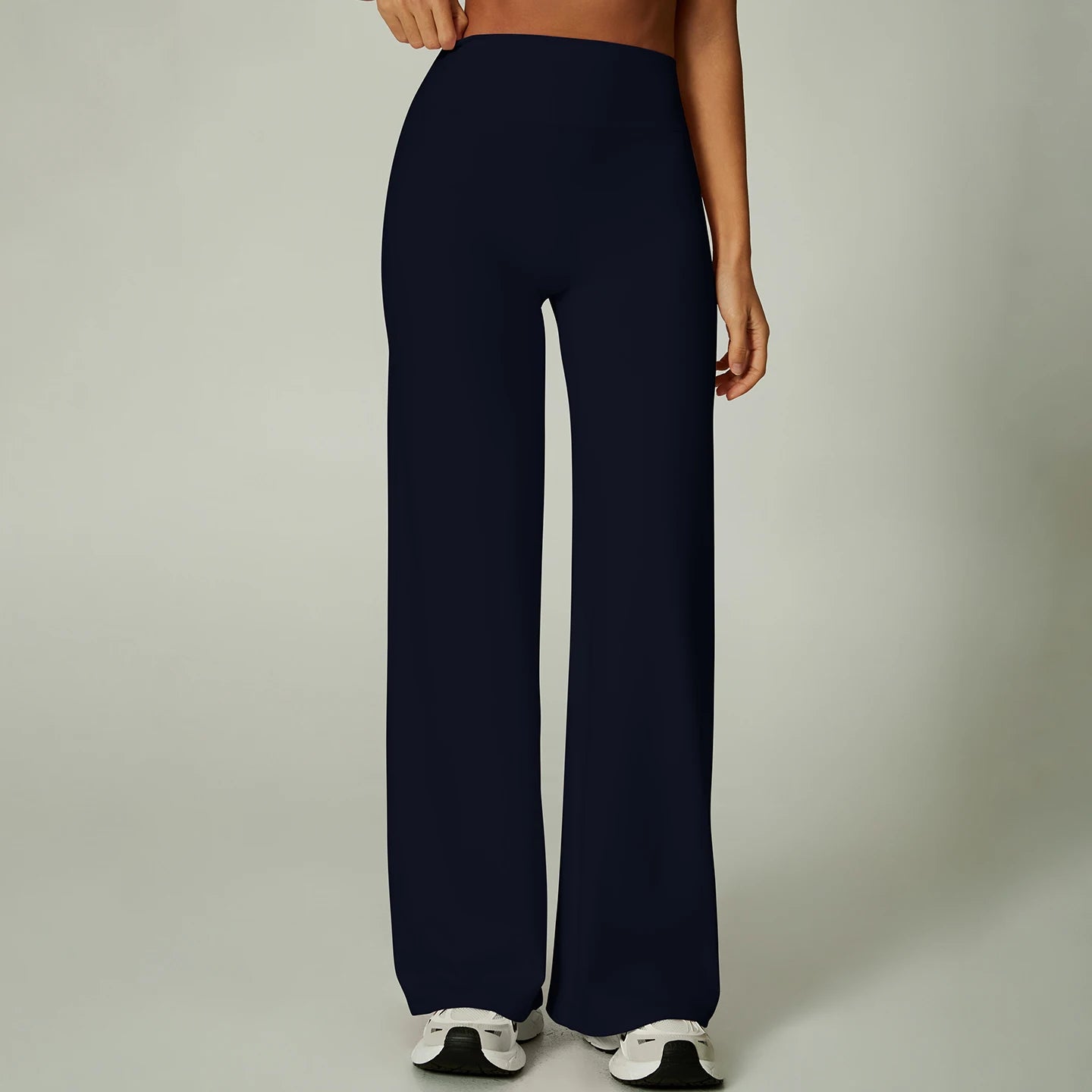 ZHEJIN Women High Waist Wide Leg Yoga Pants Loose Flare Leggings Buttery Soft Lounge Trousers Tummy Control Workout Gym Fitness